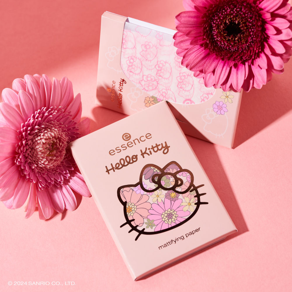 Bild: essence Hello Kitty mattifying paper 