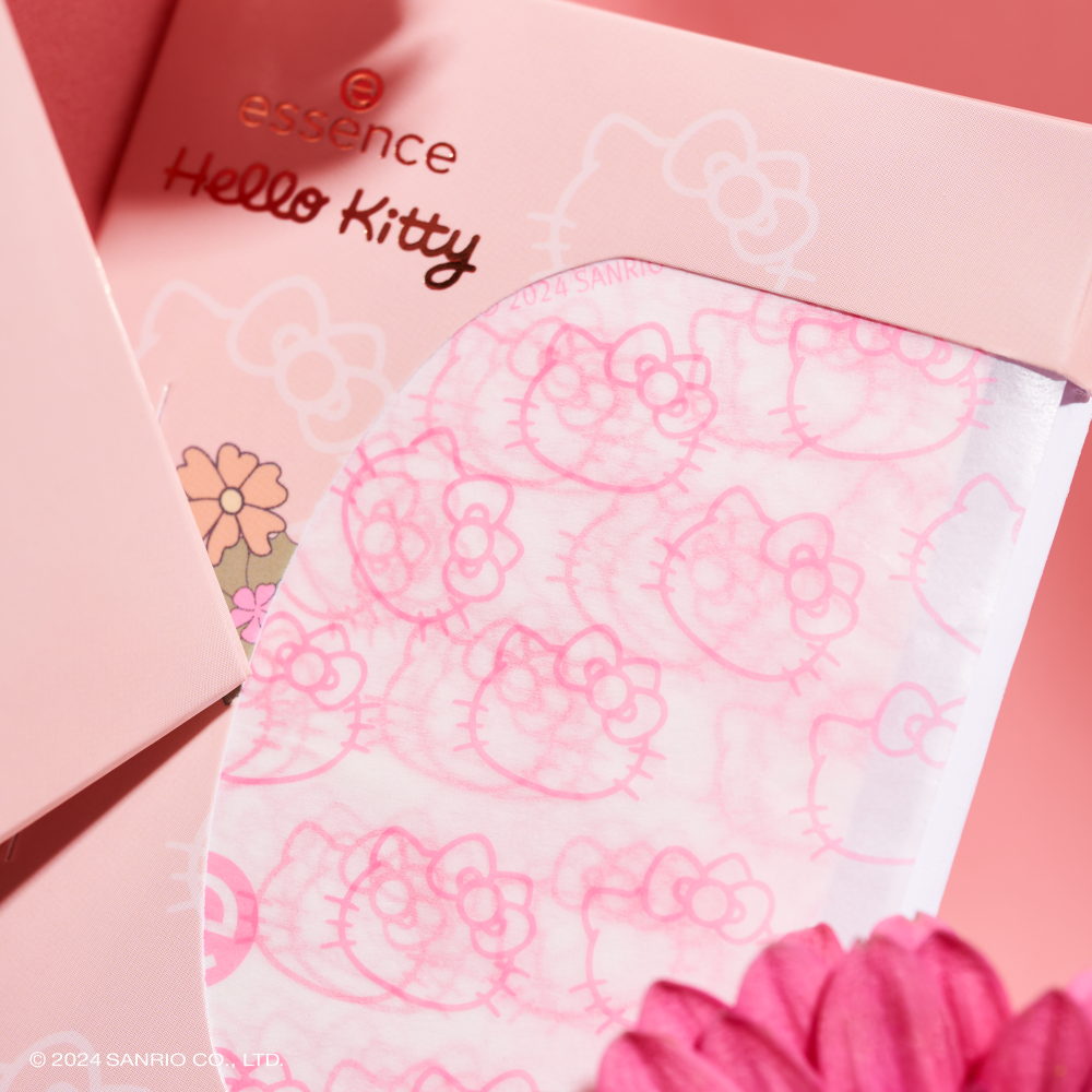 Bild: essence Hello Kitty mattifying paper 