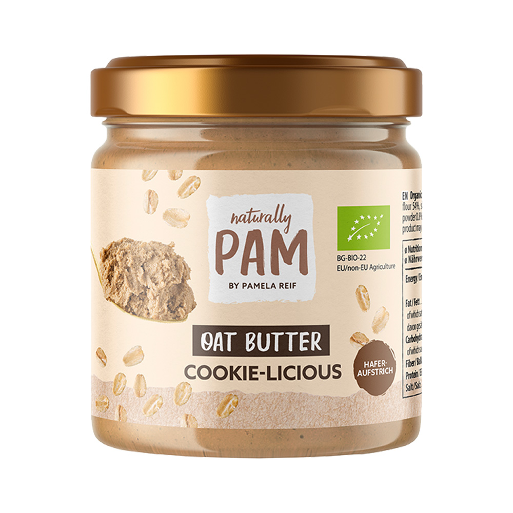 Bild: Naturally PAM by Pamela Reif Oat Butter Cookie Licious 