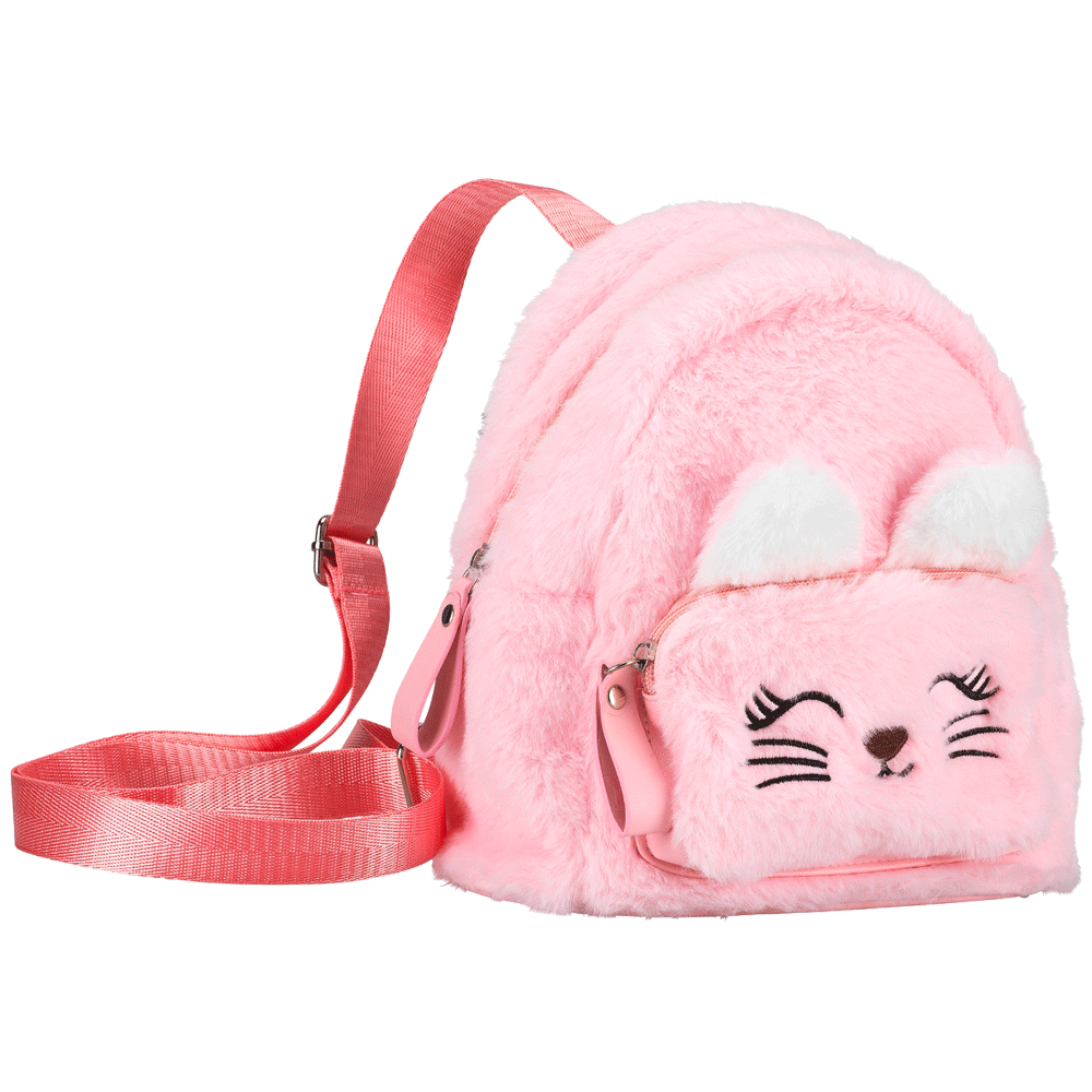 Bild: BI STYLED Kinderrucksack Plüschkatze 