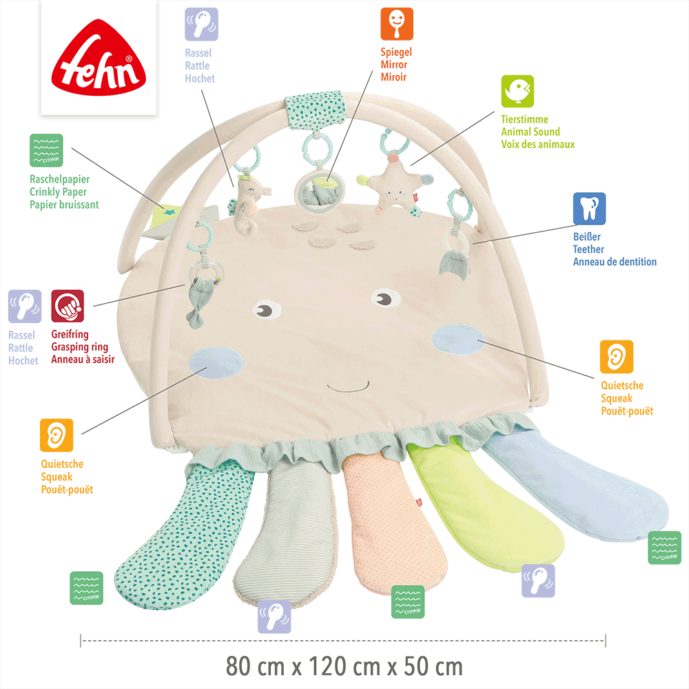 Bild: Fehn 3D Activity Decke Oktopus 