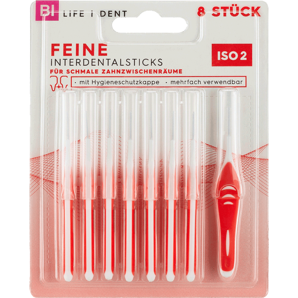 Bild: BI LIFE DENT Interdental Sticks ISO 2 