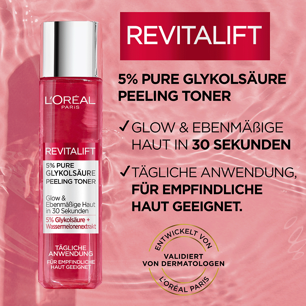 Bild: L'ORÉAL PARIS Revitalift Peeling Toner 