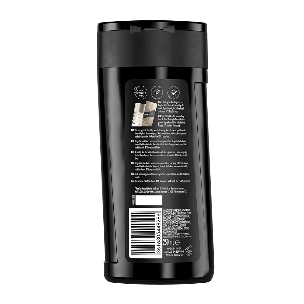 Bild: bruno banani 3in1 Dusche, Haar & Gesicht Man 