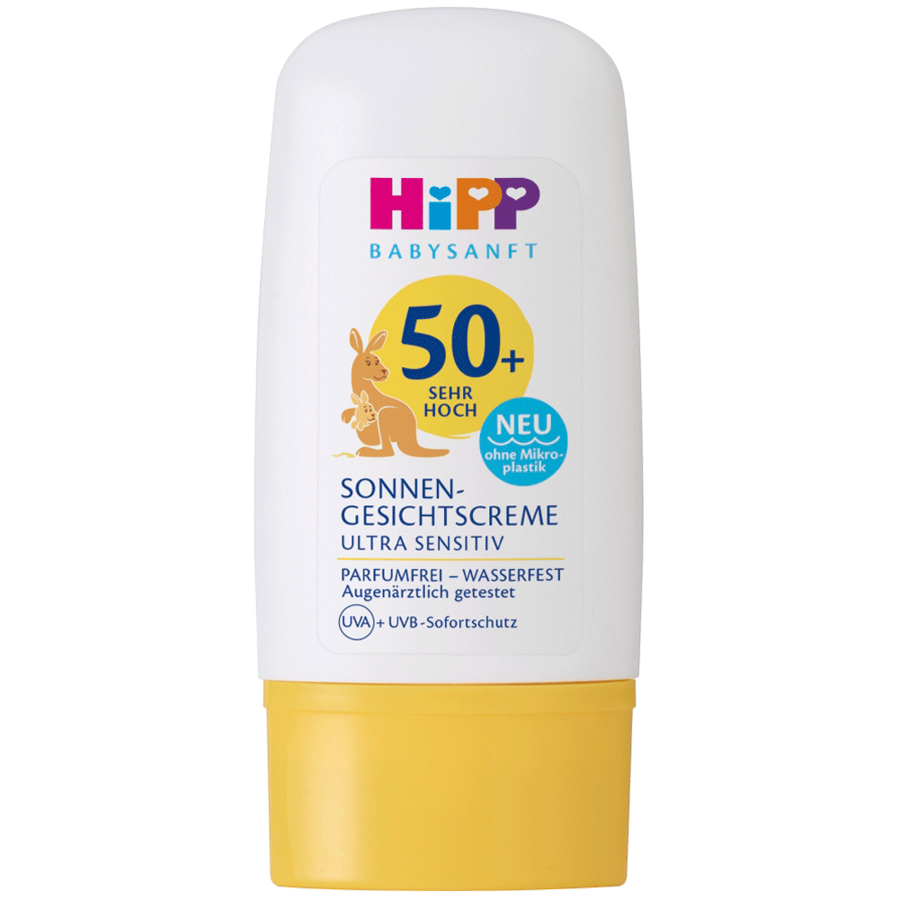 Bild: HiPP Babysanft Sonnencreme Gesicht LSF 50+ 