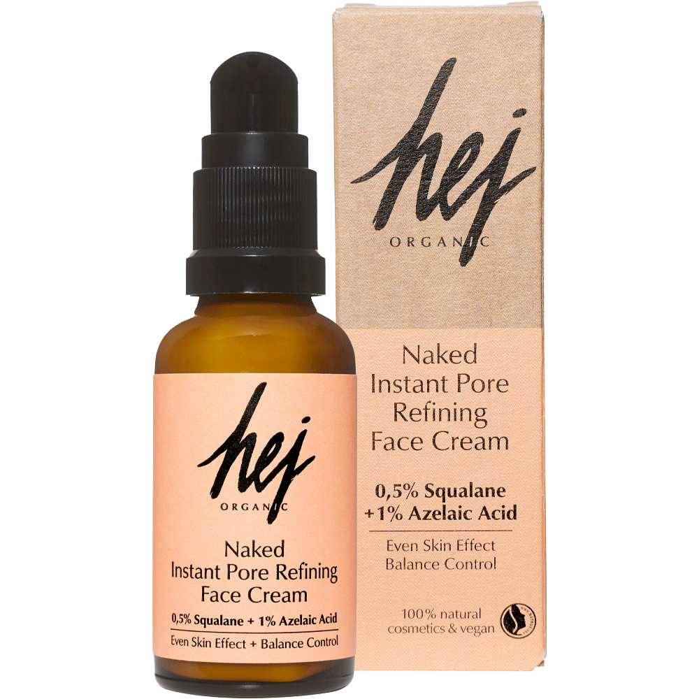 Bild: hej organic Naked Instant Pore Refining Gesichtscreme 