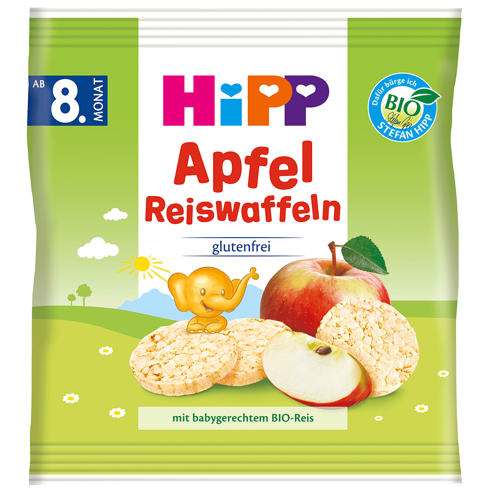 Bild: HiPP Apfel Reiswaffeln 