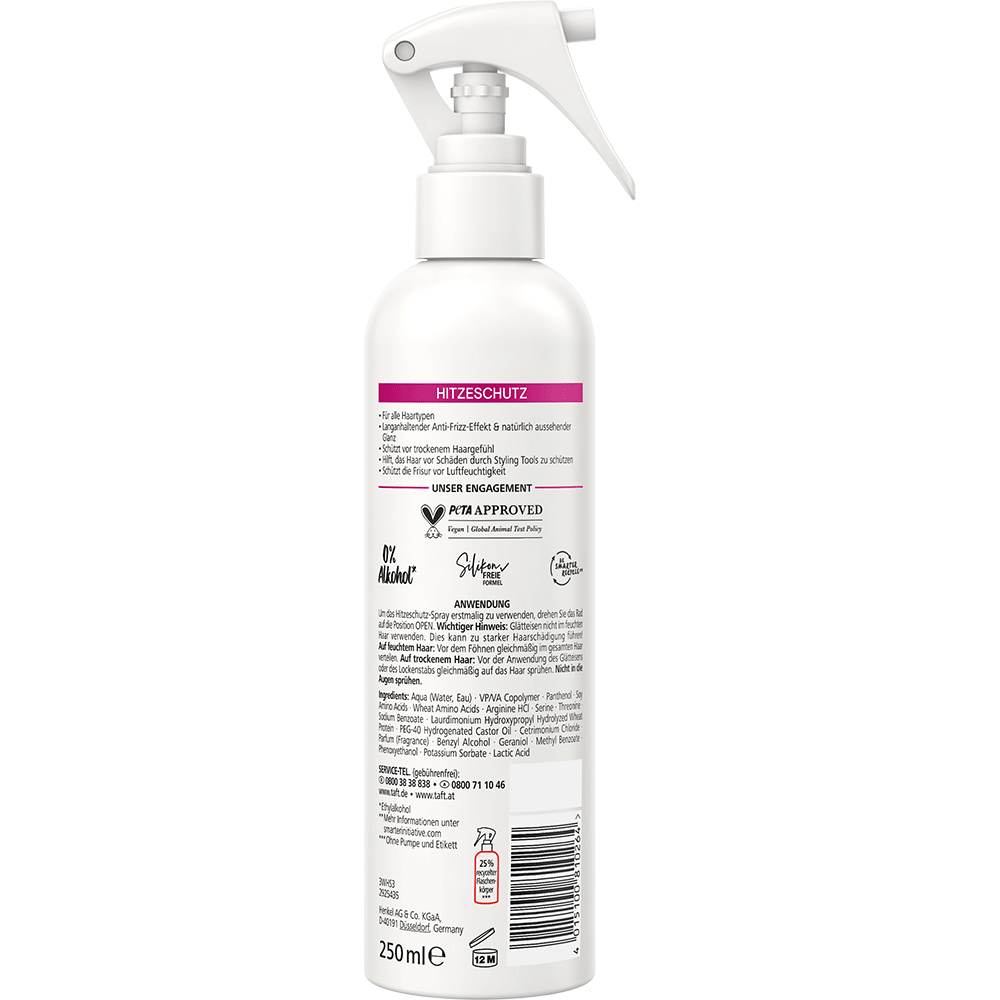 Bild: Schwarzkopf taft Hitzeschutz Spray 