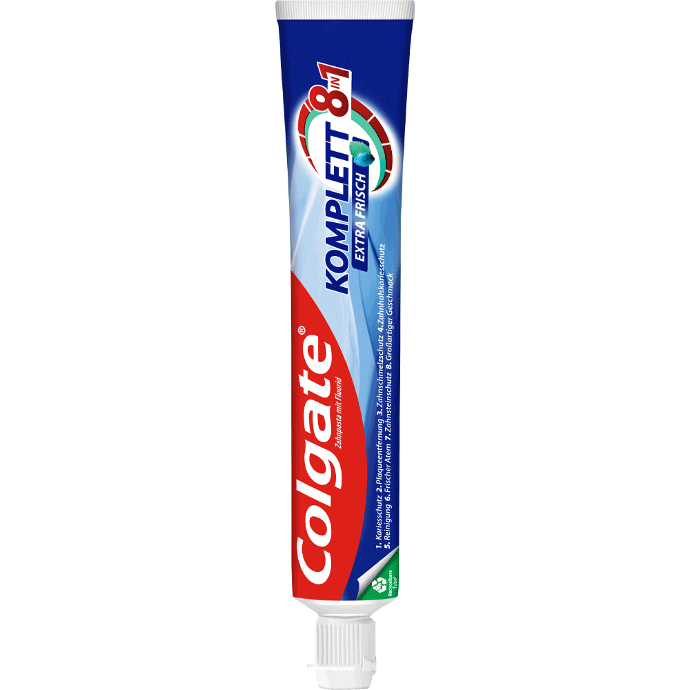 Bild: Colgate Komplett 8 Extra Frisch Zahncreme 