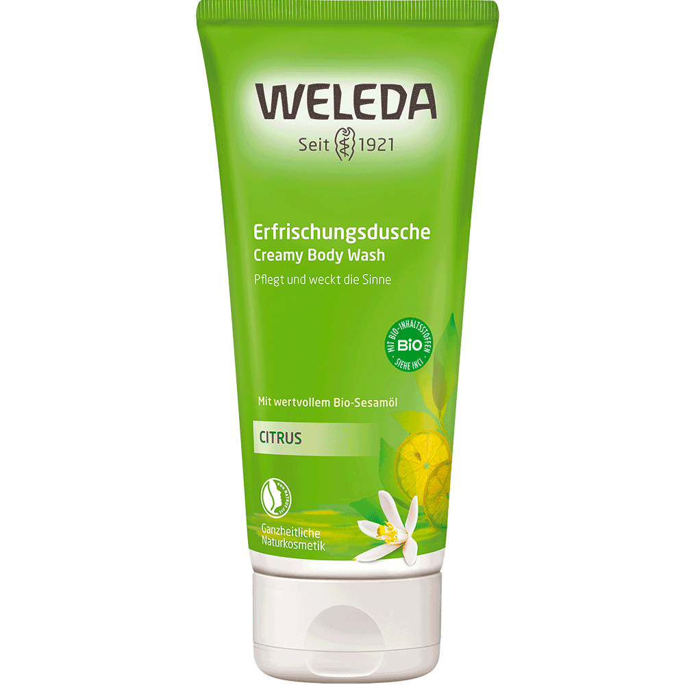 Bild: WELEDA Citrus Erfrischungsdusche 