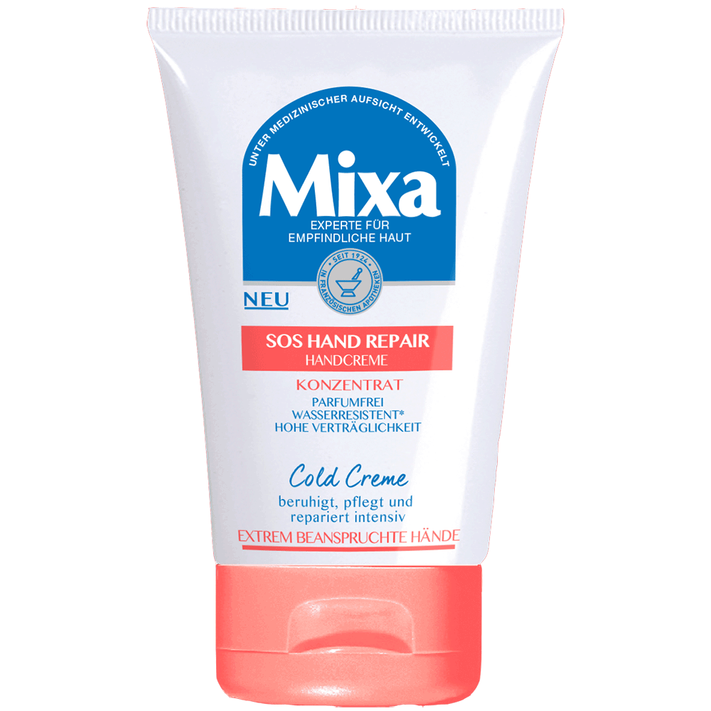 Bild: Mixa SOS Hand Repair Handcreme 