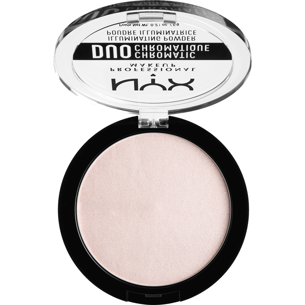 Bild: NYX Professional Make-up Duo Chromatic Illuminating Powder snow rose