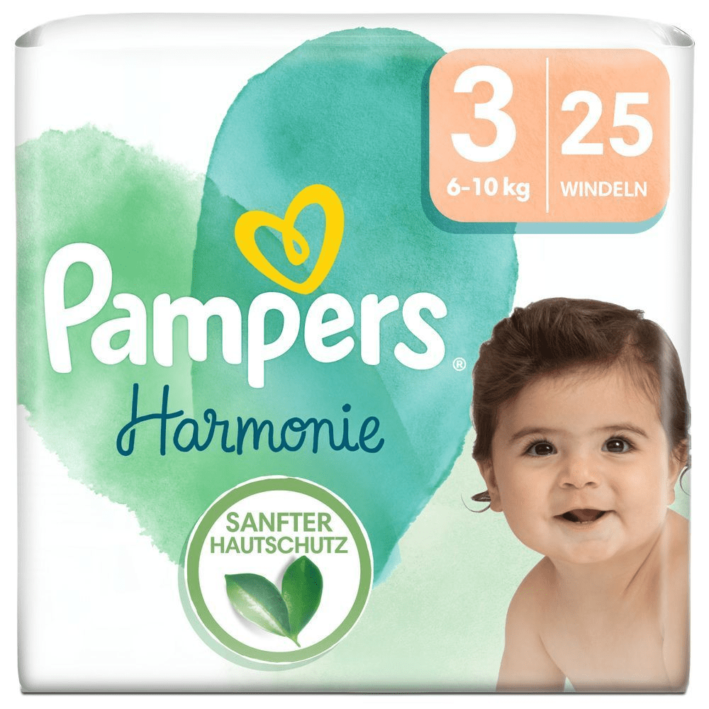 Bild: Pampers Harmonie Größe 3, 6kg - 10kg 