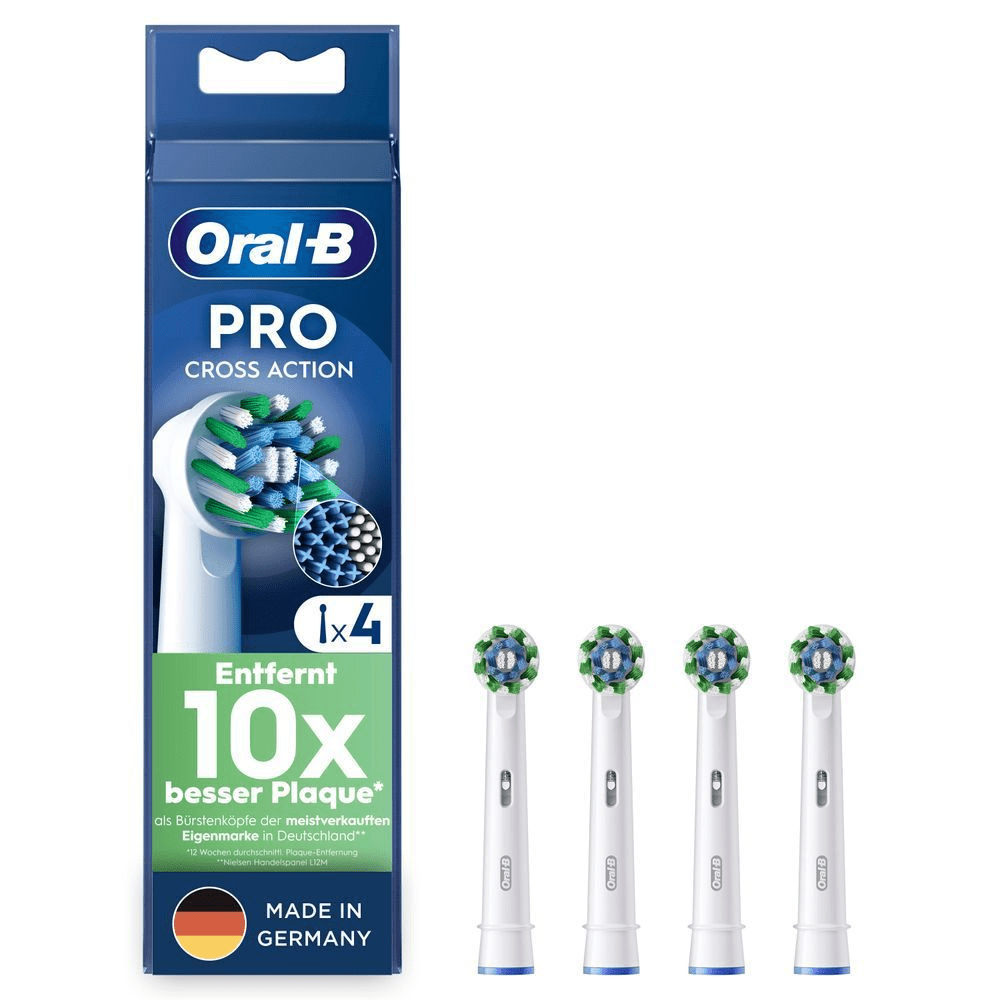 Bild: Oral-B Pro CrossAction Aufsteckbürsten 