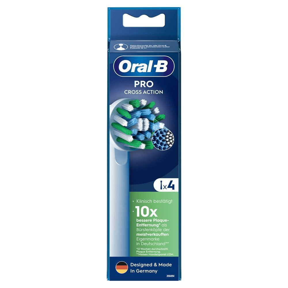 Bild: Oral-B Pro CrossAction Aufsteckbürsten 