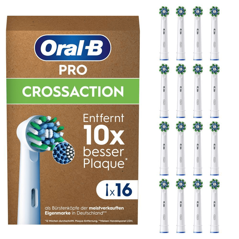 Bild: Oral-B Pro CrossAction Aufsteckbürsten 