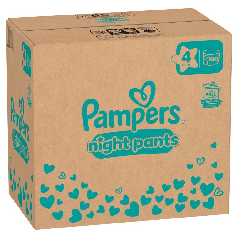 Bild: Pampers Night Pants Größe 4 