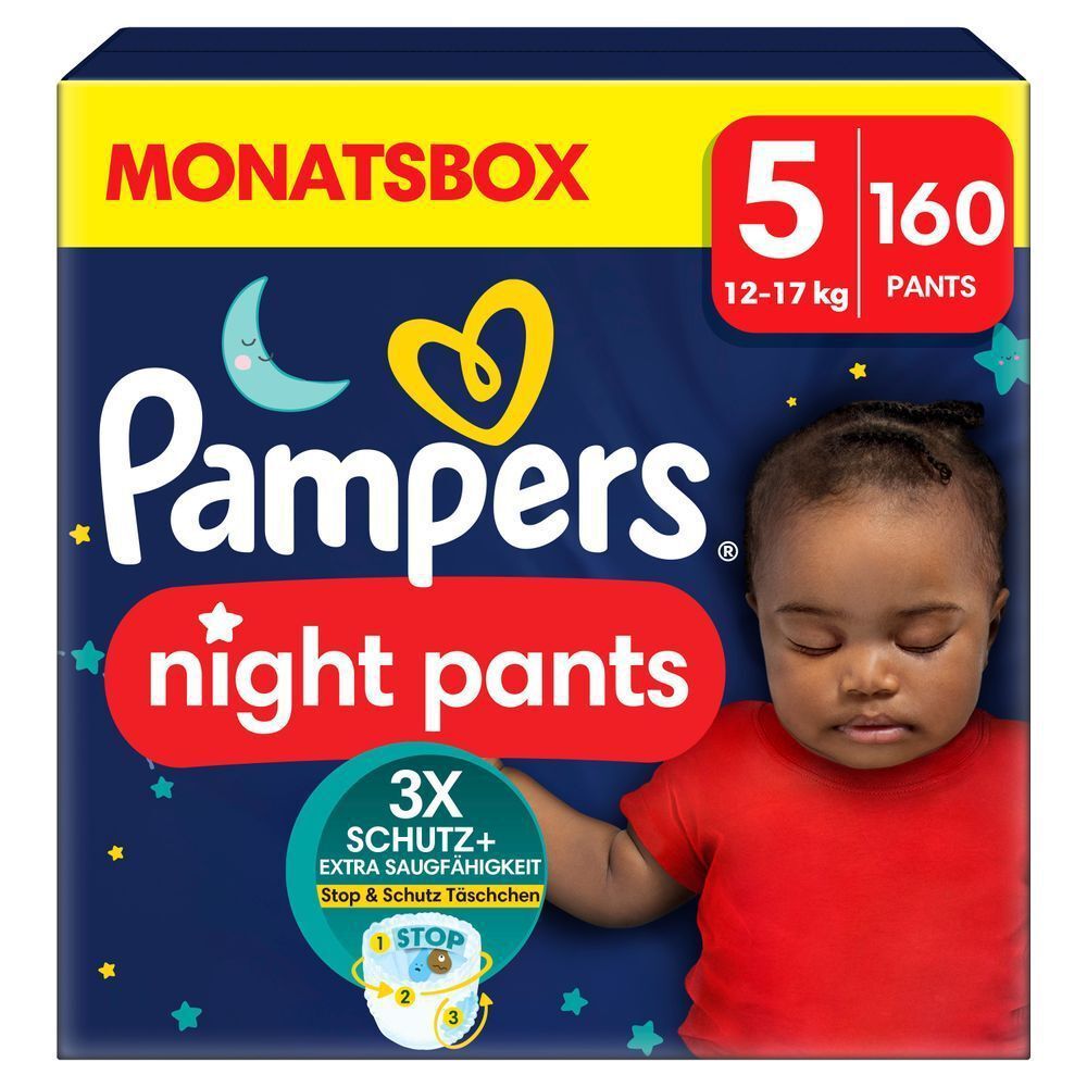 Bild: Pampers Night Pants Größe 5 