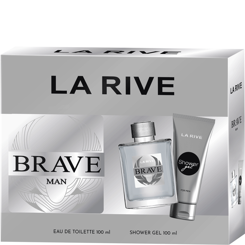 Bild: LA RIVE Brave Geschenkset Eau de Toilette 100 ml + Duschgel 100 ml 