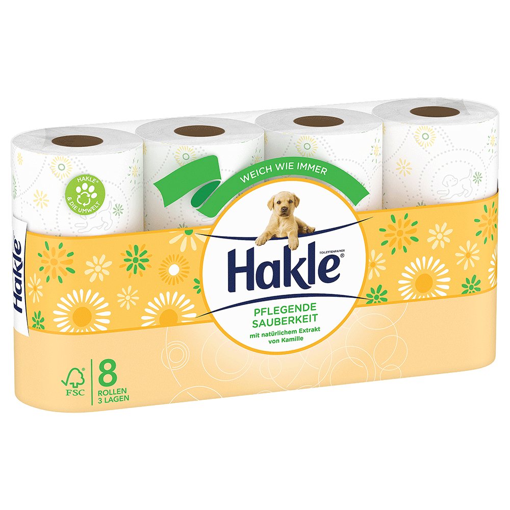 Bild: Hakle Toilettenpapier Pflegende Sauberkeit 