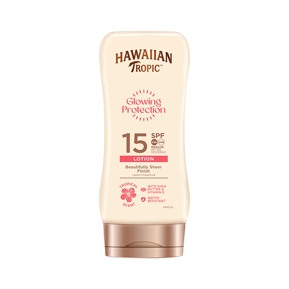 Bild: Hawaiian Tropic Glowing Protection Lotion LSF 15 