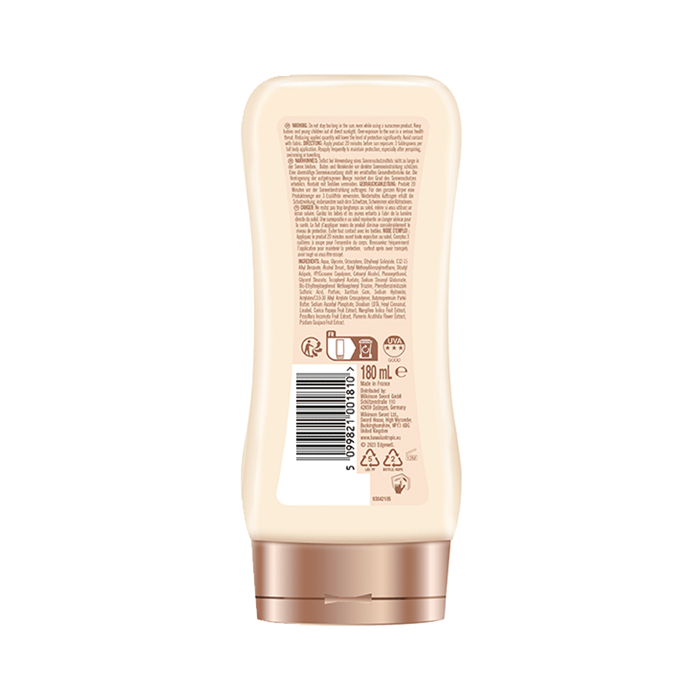 Bild: Hawaiian Tropic Glowing Protection Lotion LSF 15 