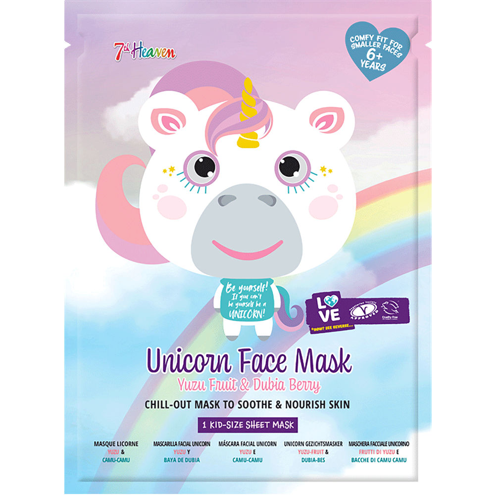 Bild: Montagne Jeunesse 7th Heaven Gesichtsmaske Unicorn 