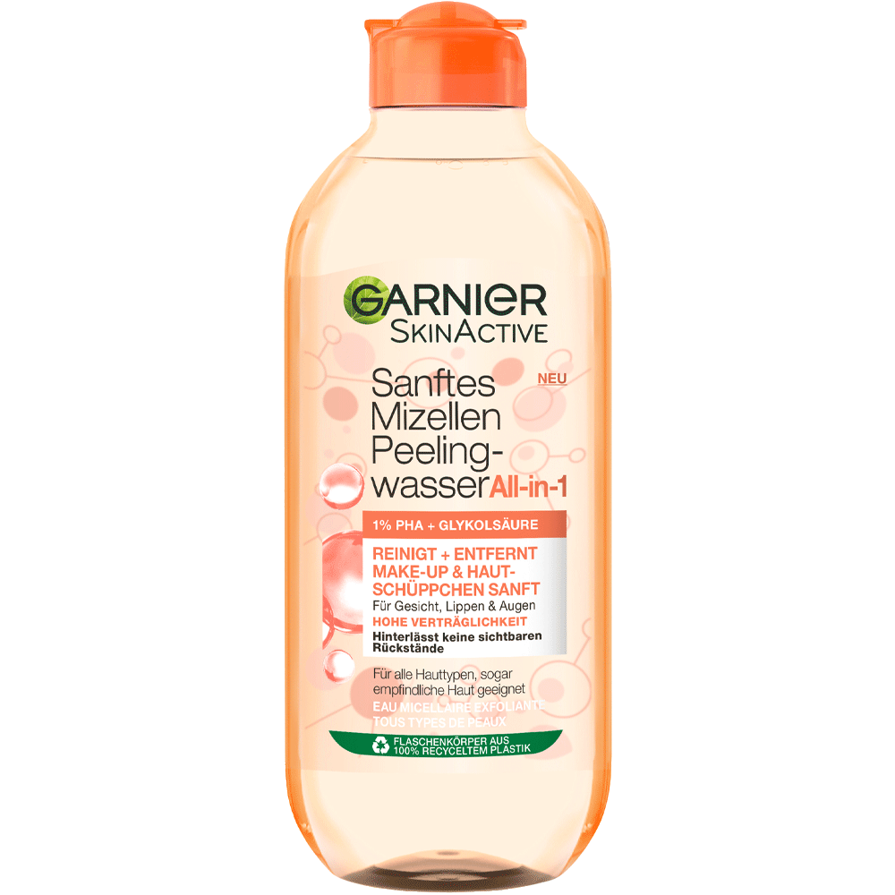 Bild: GARNIER SKIN ACTIVE Sanftes Mizellen Peelingwasser 