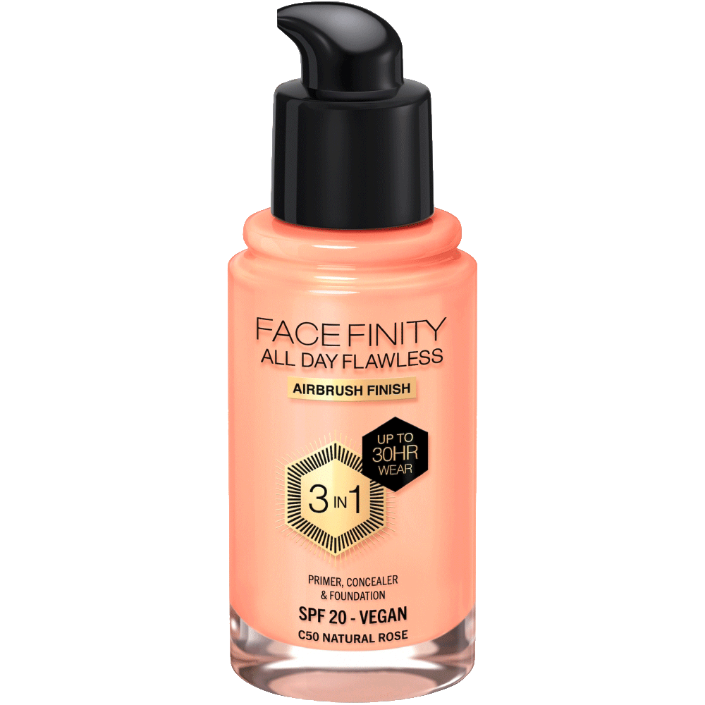 Bild: MAX FACTOR Facefinity All day flawless 3in1 Foundation natural rose