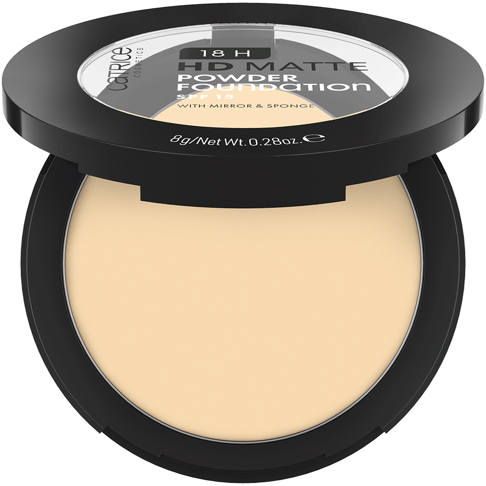 Bild: Catrice Matte Powder Foundation 18H HD 010W