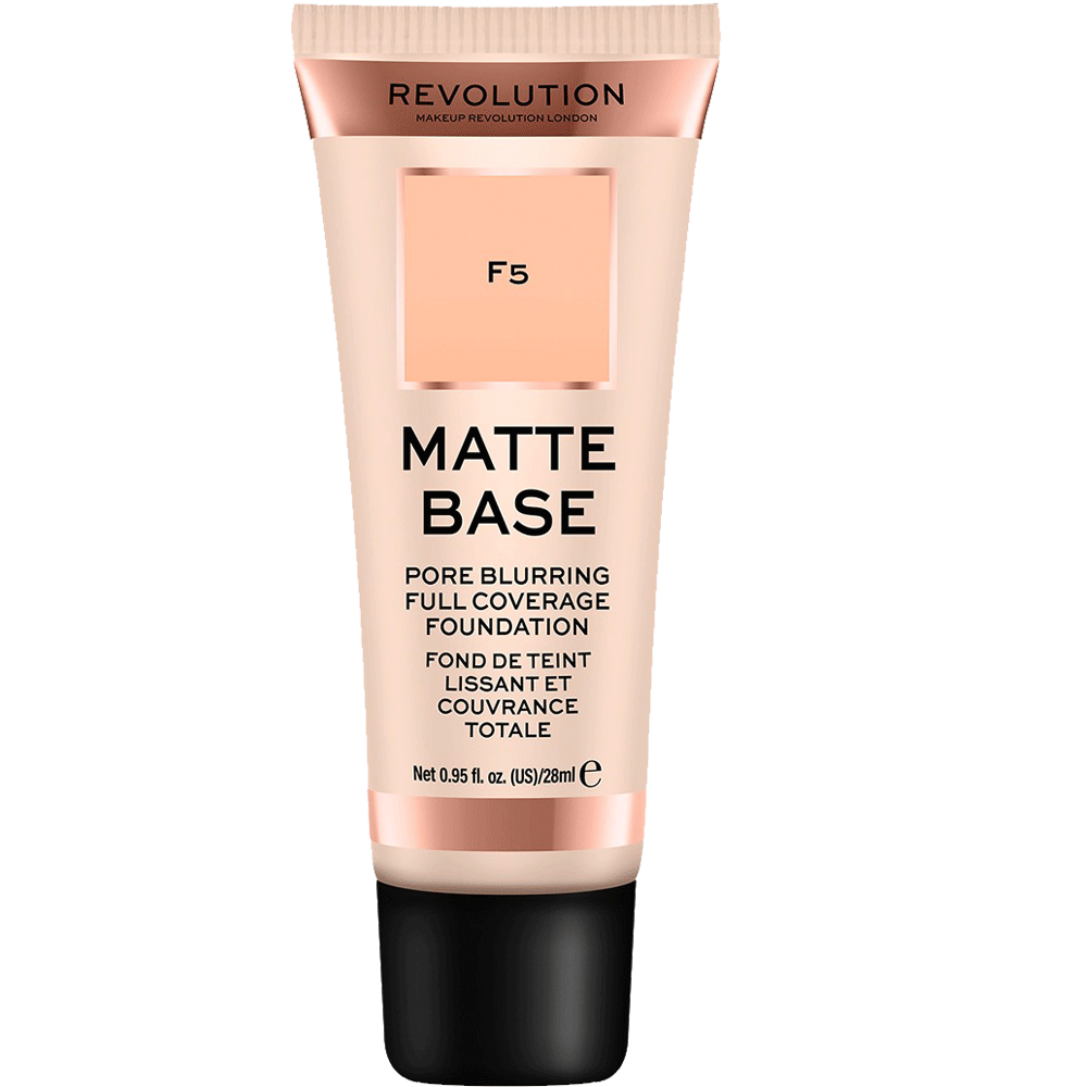 Bild: Revolution Matte Base Foundation F5