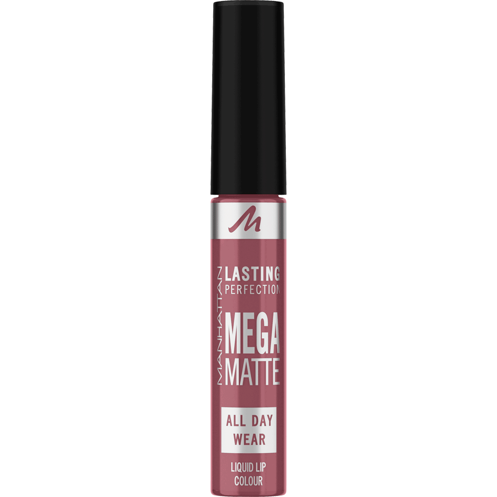 Bild: MANHATTAN Lasting Perfection Mega Matte Liquid Lip Colour ravishing rose