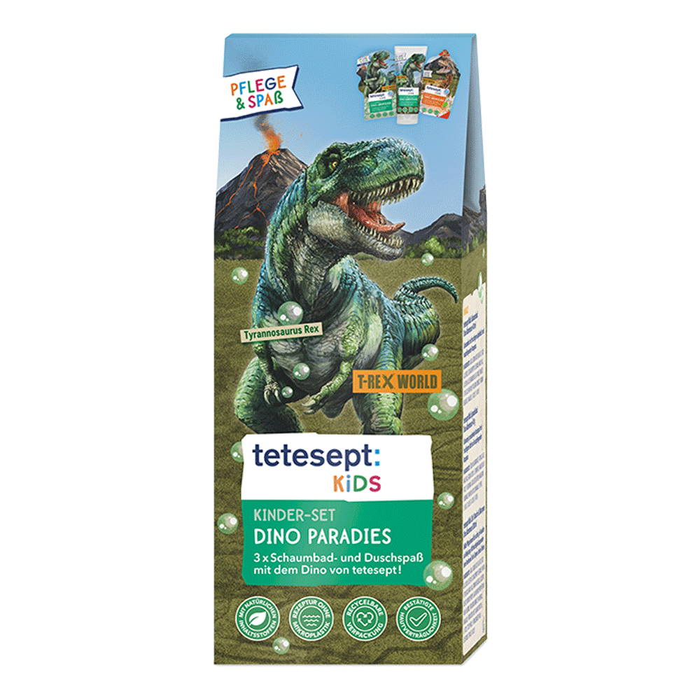 Bild: tetesept: Kids Kinder-Set Dino Paradies 