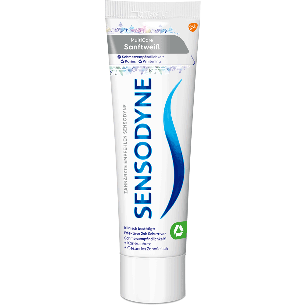 Bild: SENSODYNE Zahncreme Multicare Sanftweiß 