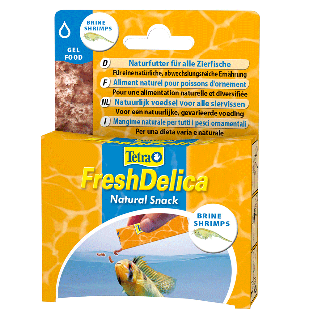 Bild: Tetra Gelfutter FreshDelica Brine Shrimps 