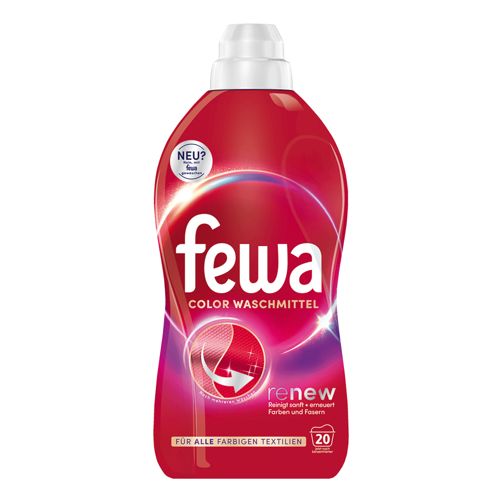 Bild: Fewa Renew Flüssigwaschmittel Color 