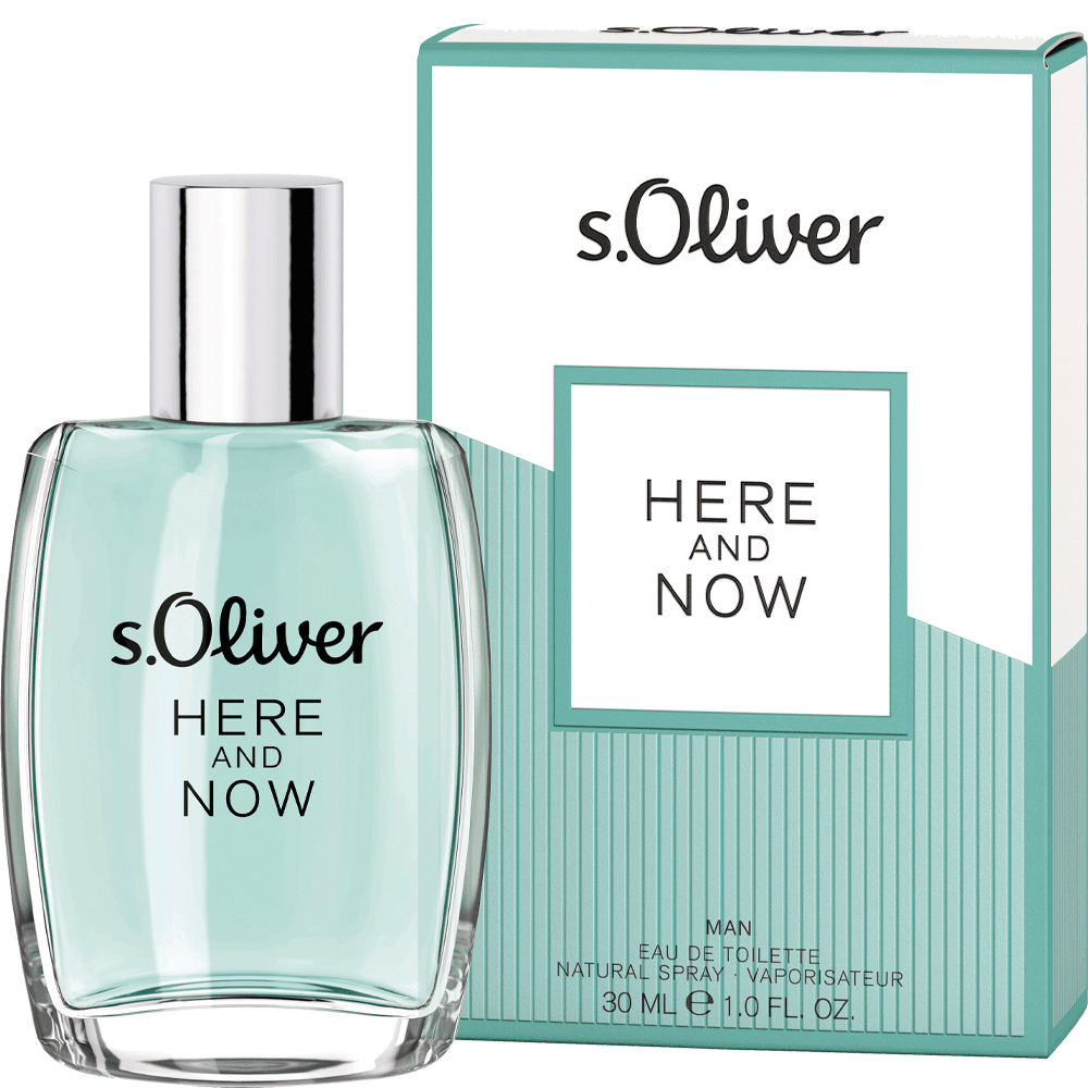 Bild: s.Oliver Here and Now Men Eau de Toilette 