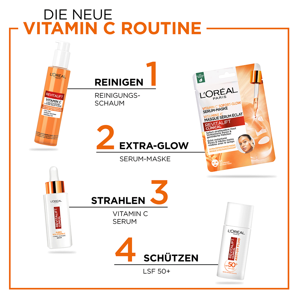 Bild: L'ORÉAL PARIS Revitalift Clinical Vitamin C Reinigungsschaum 