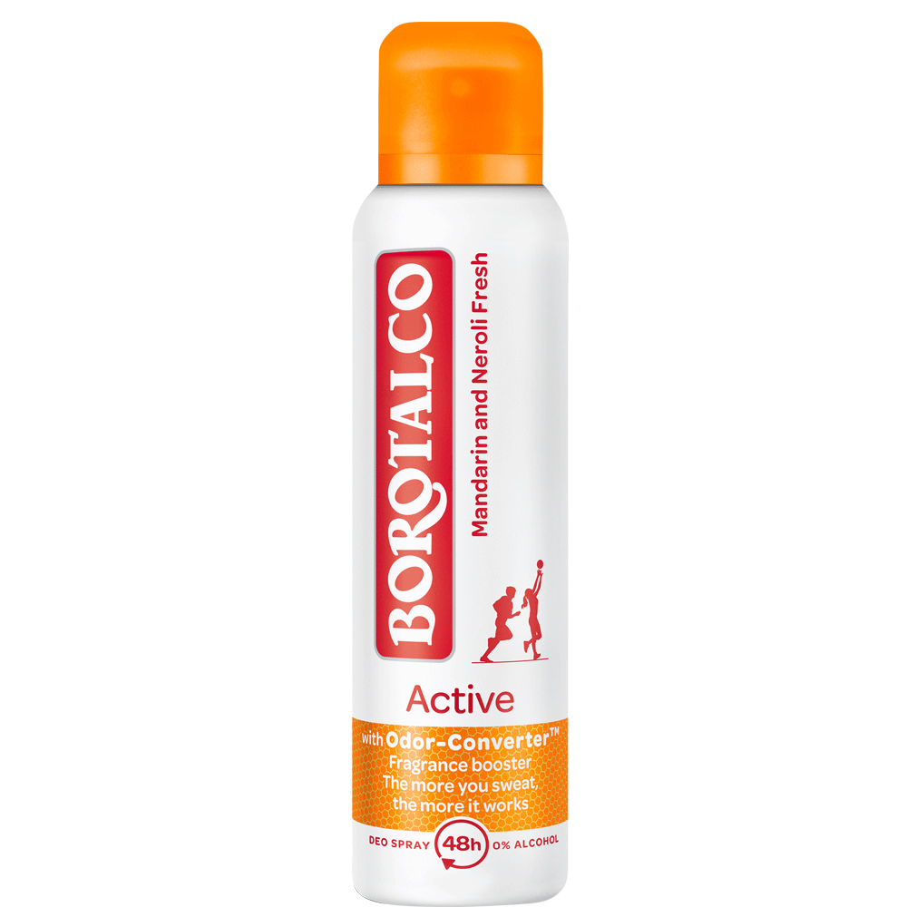 Bild: BOROTALCO Active Deospray Mandarin and Neroli Fresh 