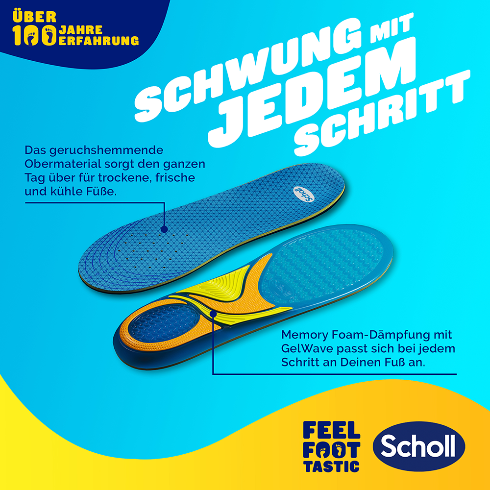 Bild: Scholl GelAktiv Everyday Sohle 