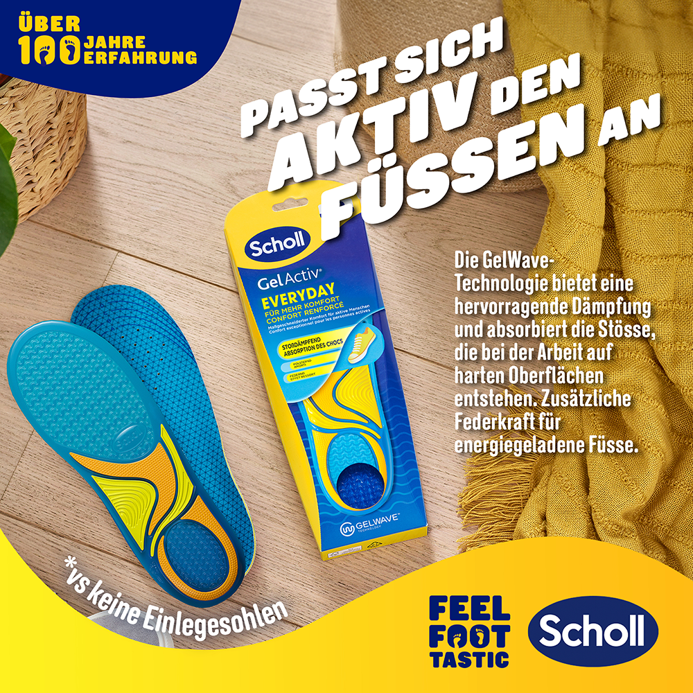 Bild: Scholl GelAktiv Everyday Sohle 