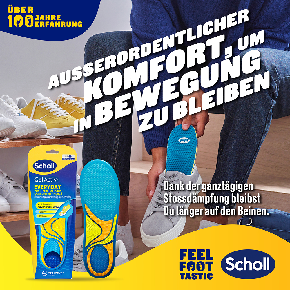 Bild: Scholl GelAktiv Everyday Sohle 