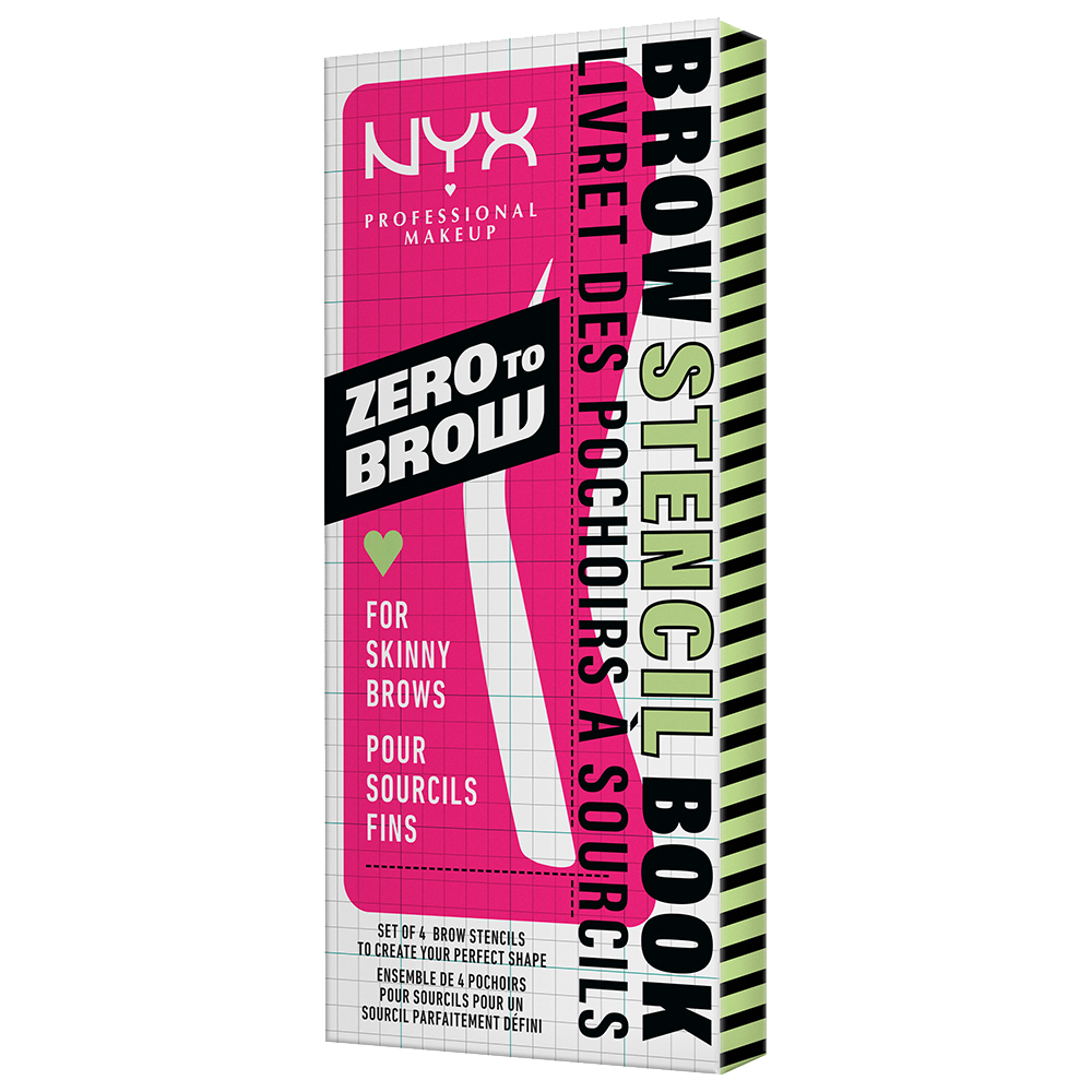 Bild: NYX Professional Make-up Zero To Brow Stencil Thin Brow 