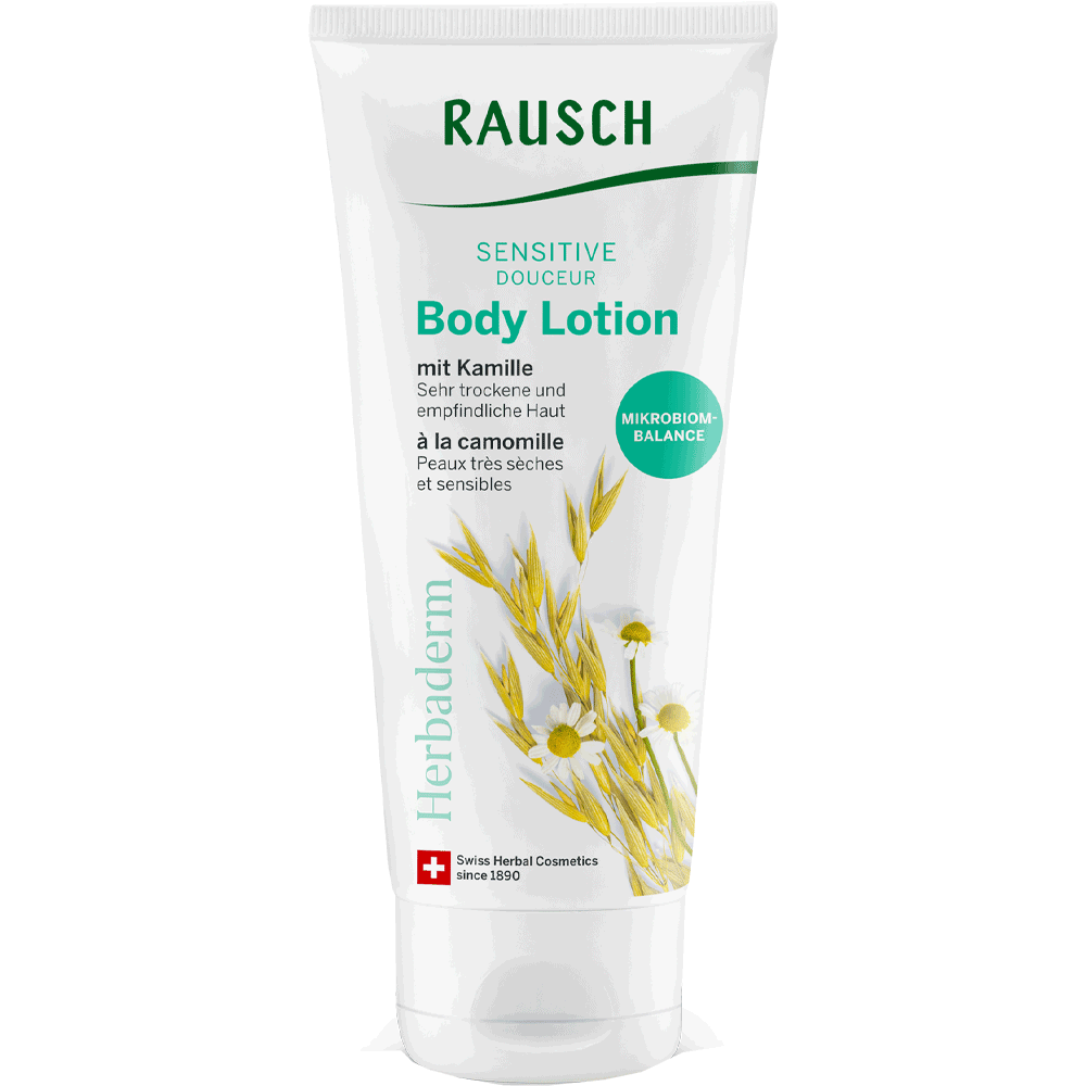 Bild: RAUSCH Body Lotion Sensitive mit Kamille 