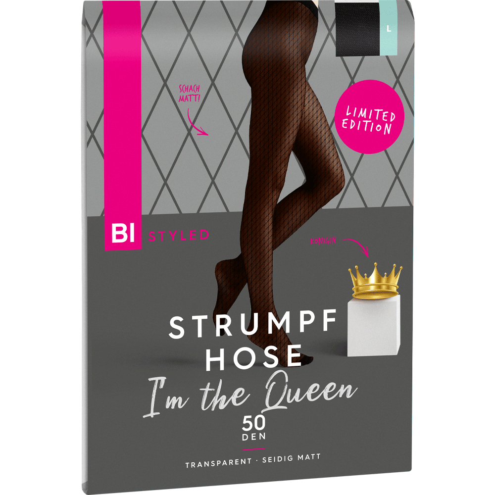 Bild: BI STYLED Strumpfhose I'm the Queen 50 DEN 