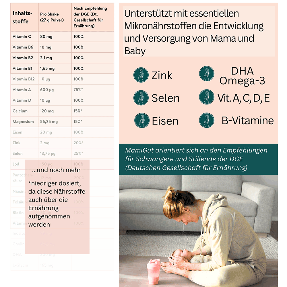 Bild: MAMIGUT Stillzeit Shake Vanille-Keks 