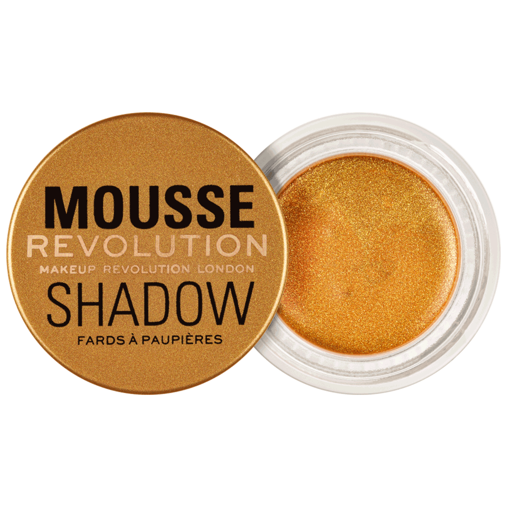 Bild: Revolution Mousse Lidschatten Gold