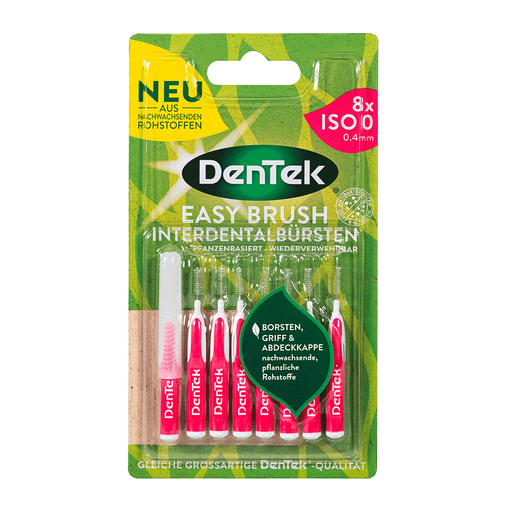 Bild: DenTek Easy Brush Interdentalbürsten ISO 0 