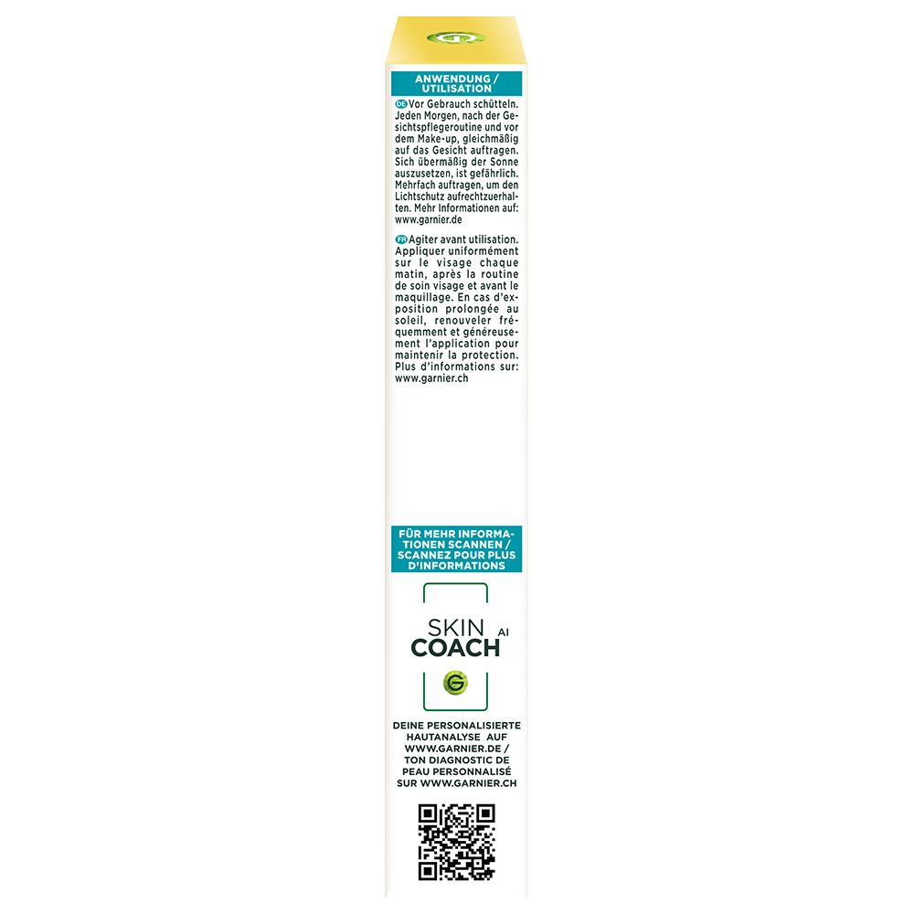 Bild: GARNIER Hautklar BHA + Niacinamid Fluid LSF 50+ 