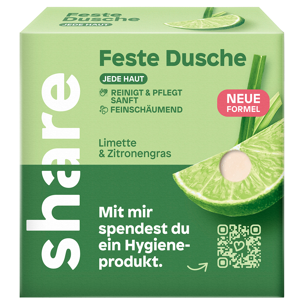 Bild: share Festes Dusche Limette & Zitronengras 